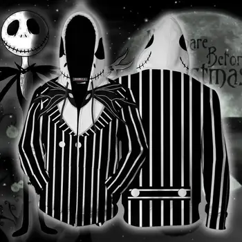 The Nightmare Before Christma Costumes Jack Skellington Hoodies Jacket Zip Hoodies Casual Cool Coat Cosplay Fashion Sweatshirts
The Nightmare Before Christma Costumes Jack Skellington Hoodies Jacket Zip Hoodies Casual Cool Coat Cosplay Fashion Sweatshirts