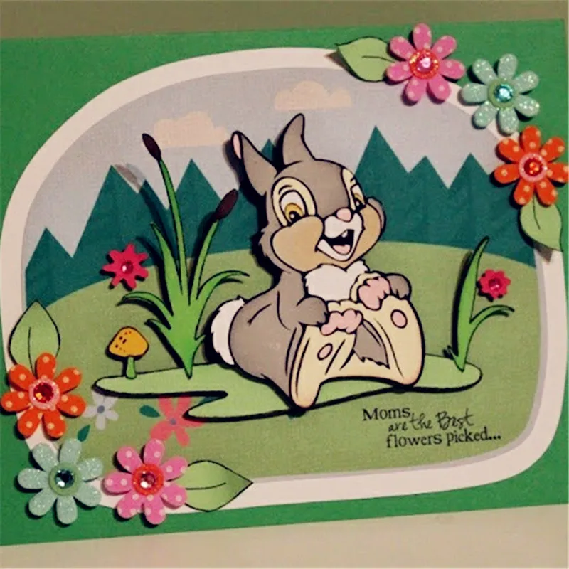Rabbit Metal Cutting Dies Stencils For Card Making Decorative Embossing Suit Paper Cards Stamp DIY
Rabbit Metal Cutting Dies Stencils For Card Making Decorative Embossing Suit Paper Cards Stamp DIY