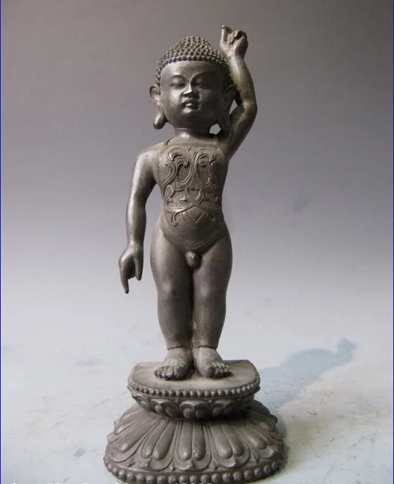 Collectible bronze lion statue S0036 Tibet Buddhism Temple Old Bronze Copper Buddhist Boy Sakyamuni Buddha Statue (B0328)
Collectible bronze lion statue S0036 Tibet Buddhism Temple Old Bronze Copper Buddhist Boy Sakyamuni Buddha Statue (B0328)