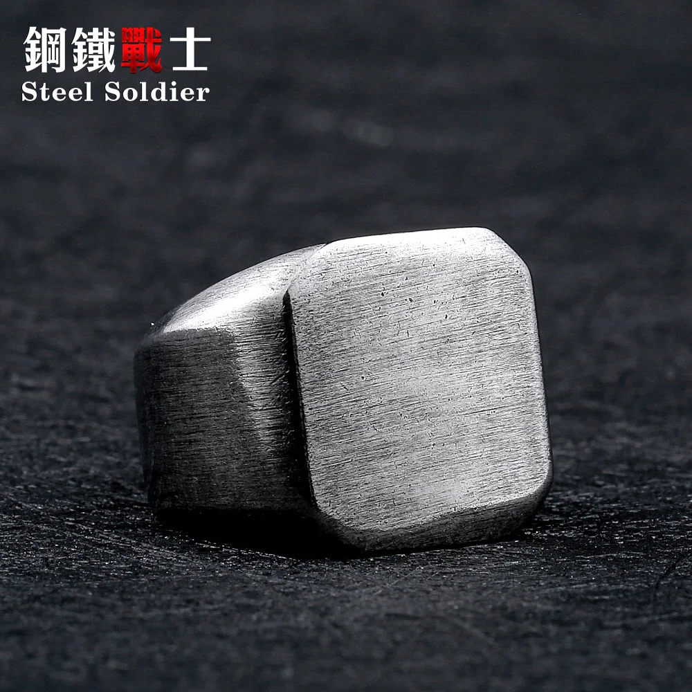 steel solider simple fashion vintage silver color men stainless steel ring hot sale popular jewelry
steel solider simple fashion vintage silver color men stainless steel ring hot sale popular jewelry