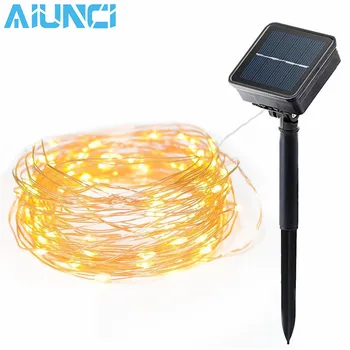 LED Solar light Copper Wire Fairy LED String lamp 10M / 20M Garden Outdoor light Decor Holiday Party Wedding Christmas
LED Solar light Copper Wire Fairy LED String lamp 10M / 20M Garden Outdoor light Decor Holiday Party Wedding Christmas