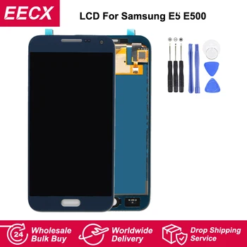 AMOLED E500 Display For Samsung Galaxy E5 LCD E500HQ E500F E500H E500M LCD Display Screen Touch Digitizer Assembly
AMOLED E500 Display For Samsung Galaxy E5 LCD E500HQ E500F E500H E500M LCD Display Screen Touch Digitizer Assembly