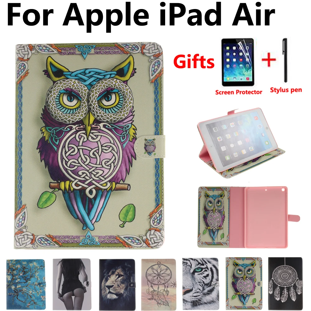 Animal Case for Apple iPad Air 1 Air1 iPad 5 A1474 A1475 Pu Leather Soft Smart Sleep Wake Cover with Screen Protector Flim Pen
Animal Case for Apple iPad Air 1 Air1 iPad 5 A1474 A1475 Pu Leather Soft Smart Sleep Wake Cover with Screen Protector Flim Pen