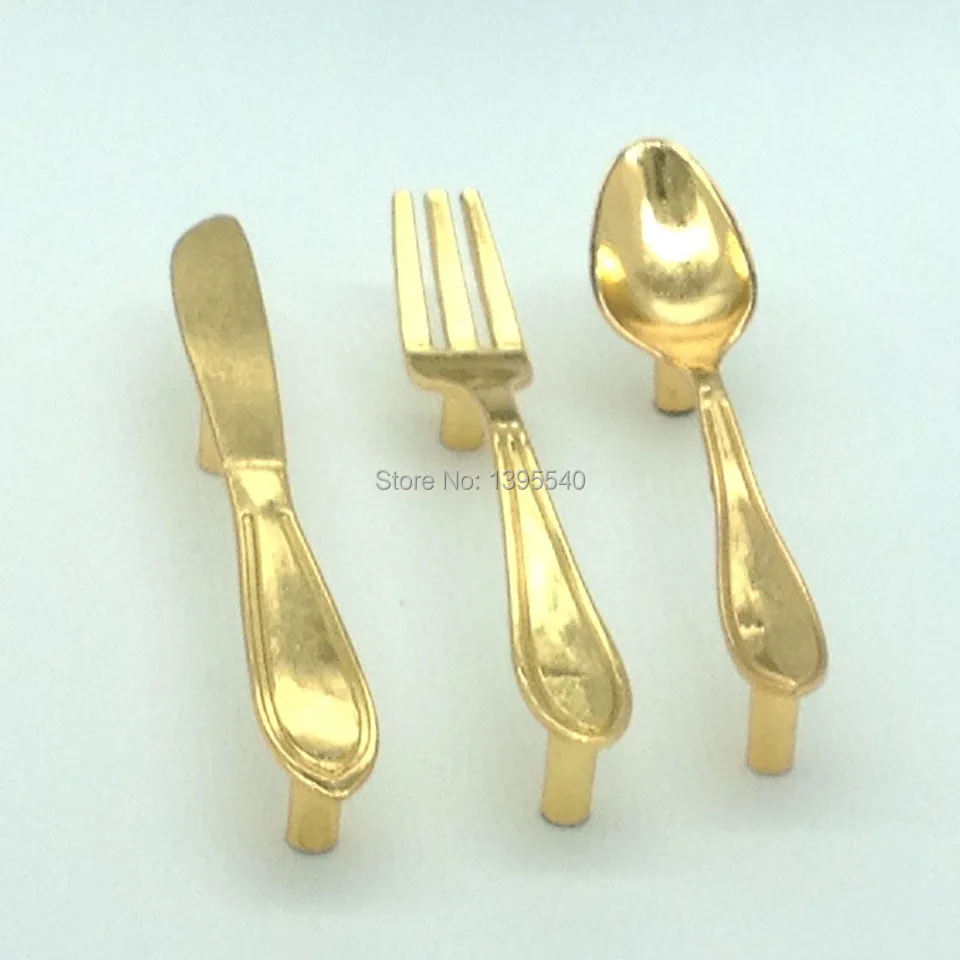 New Golden Spoon Knife Fork Kitchen Cabinet Handle Cupboard HandlesDrawer KnobsFurniture PullsBars Knobs
New Golden Spoon Knife Fork Kitchen Cabinet Handle Cupboard HandlesDrawer KnobsFurniture PullsBars Knobs