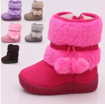 Girls Snow Boots New Fashion Thick Warm Kids Boots Lobbing Ball Thick Children Winter Cute Boy Boots Princess Shoe
Girls Snow Boots New Fashion Thick Warm Kids Boots Lobbing Ball Thick Children Winter Cute Boy Boots Princess Shoe
