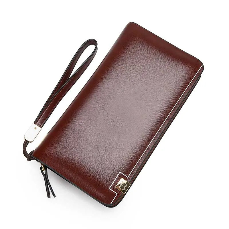 Luxury PU Men's Wallet Long Zip Coin Purse Large Capacity Mobile Storage Clutch Bag Business Wallet High Quality Retro Wallet
Luxury PU Men's Wallet Long Zip Coin Purse Large Capacity Mobile Storage Clutch Bag Business Wallet High Quality Retro Wallet