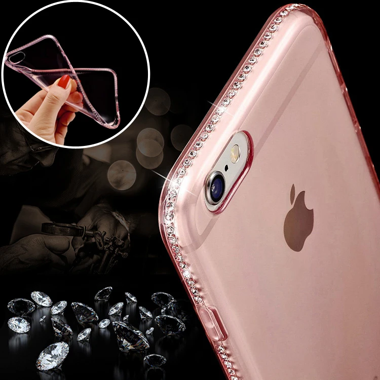 Bling Case for iphone 6 6S Plus iphone 7 8 plus 5 5s SE Rhinestone Silicon Clear Cover Coque for iphone XS Max iphone XR XS X
Bling Case for iphone 6 6S Plus iphone 7 8 plus 5 5s SE Rhinestone Silicon Clear Cover Coque for iphone XS Max iphone XR XS X