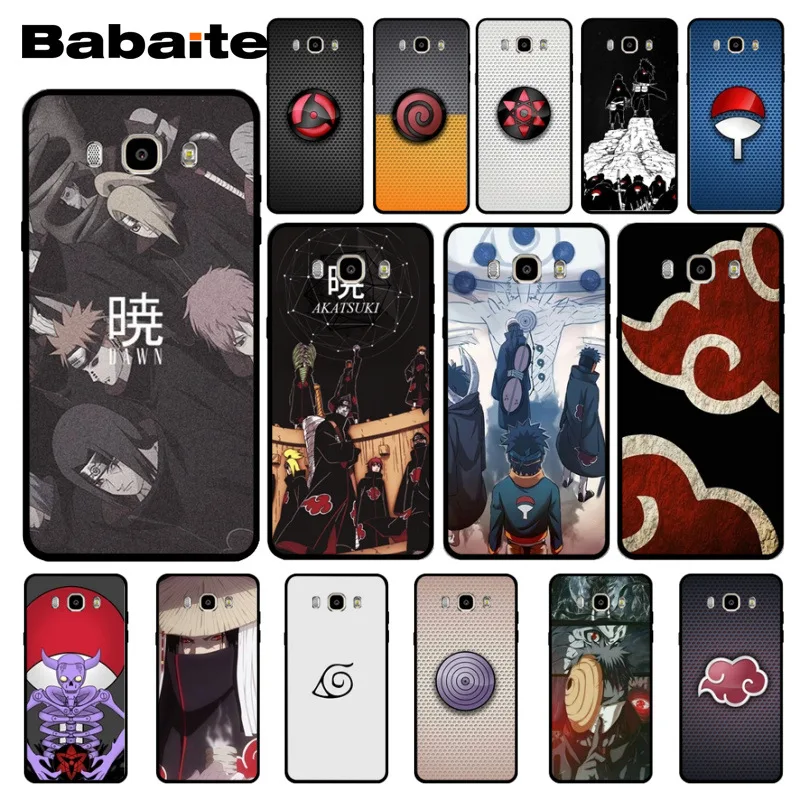 Твердый пластиковый чехол для сотового телефона из поликарбоната Babaite Naruto Akatsuki