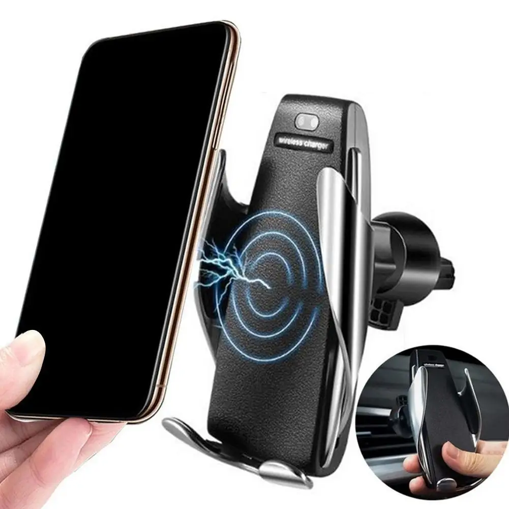 Fast Wireless Car Charger Automatic Infrared Sensor Easy Operation Auto-Clamp Car Smart Phone Mount Air Vent Holder Charger
Fast Wireless Car Charger Automatic Infrared Sensor Easy Operation Auto-Clamp Car Smart Phone Mount Air Vent Holder Charger