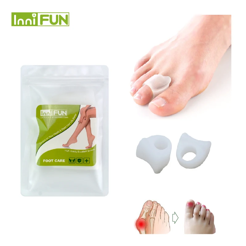 InniFun 2pcs Bunion Toe Separator Foot Care Tool Gel Hallux Valgus Correction Separators Valgus Pro Stretchers Thumb Protector
InniFun 2pcs Bunion Toe Separator Foot Care Tool Gel Hallux Valgus Correction Separators Valgus Pro Stretchers Thumb Protector