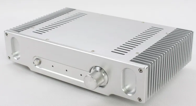 DIY AMP case 335*75*207mm WA55 Silver Full aluminum amplifier chassis / Class A amplifier case / AMP Enclosure / case / DIY box
DIY AMP case 335*75*207mm WA55 Silver Full aluminum amplifier chassis / Class A amplifier case / AMP Enclosure / case / DIY box
