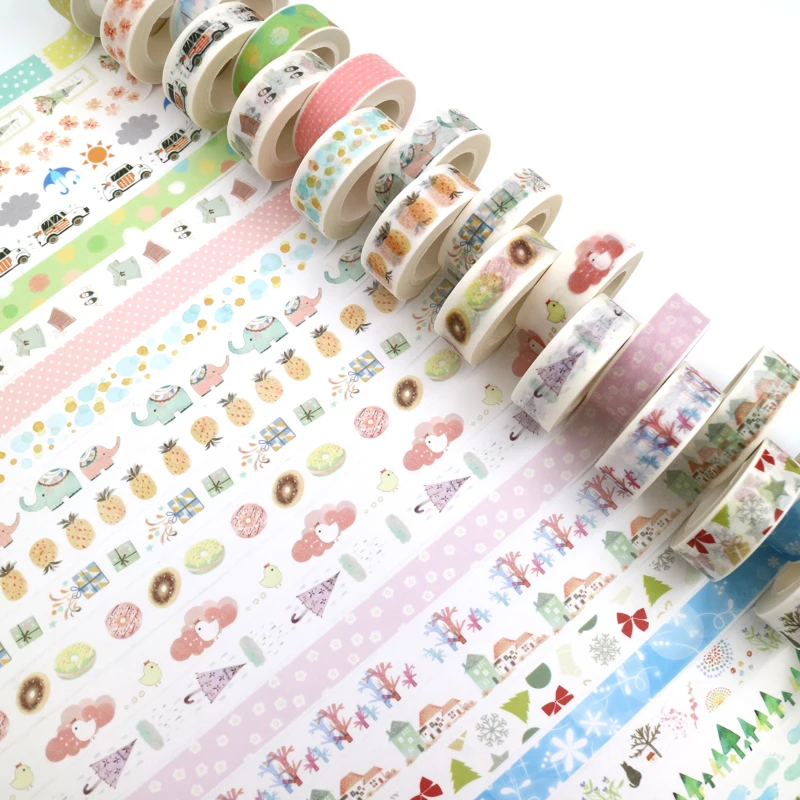 1PC Cute Kawaii Fruit Masking Washi Tape DIY Decorative Adhesive Tape For Diary Scrapbooking Decoration Office School Supplies
1PC Cute Kawaii Fruit Masking Washi Tape DIY Decorative Adhesive Tape For Diary Scrapbooking Decoration Office School Supplies