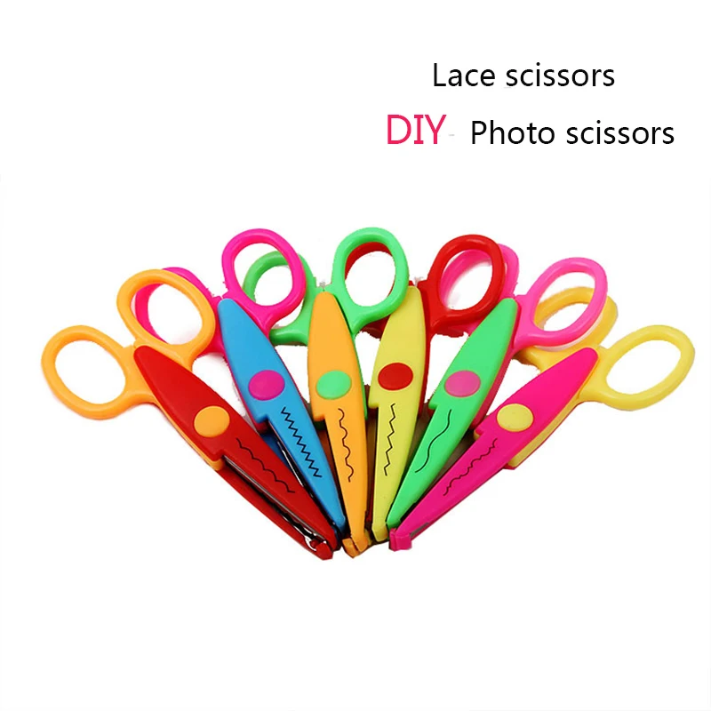 6pcs/lot DIY Scissors Scrapbook Paper Photo Tools 6 Patterns Photo album Diary Decor Safety Scissors for Children Gift
6pcs/lot DIY Scissors Scrapbook Paper Photo Tools 6 Patterns Photo album Diary Decor Safety Scissors for Children Gift