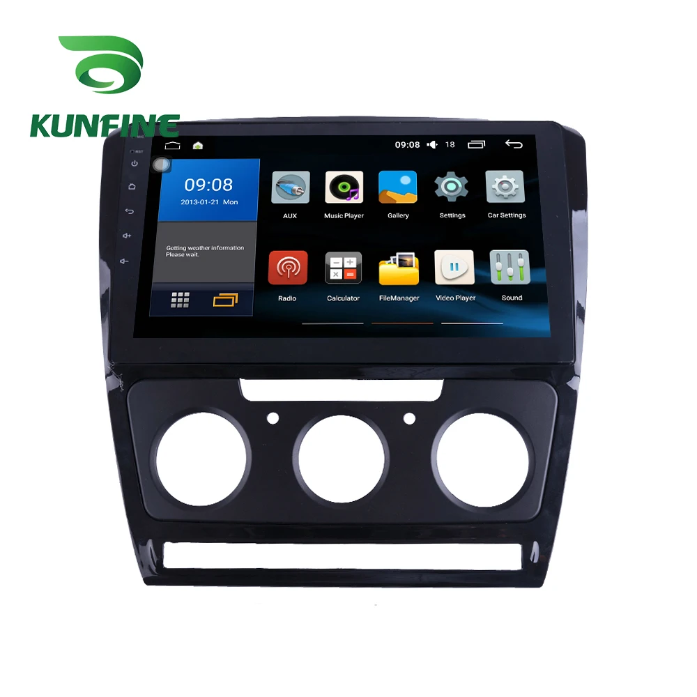 Android Car DVD GPS Navigation Multimedia Player Car Stereo For Skoda Octavia 2007-2013 MT Radio Headunit (2)