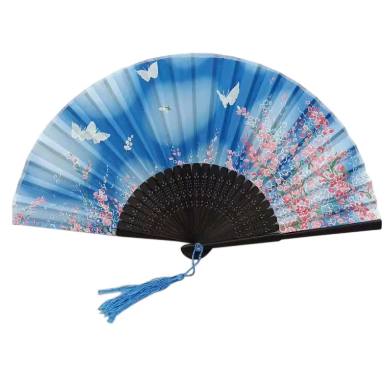 Japanese Folding Fan Chinese Style Silk Cloth Folding Fan Cheongsam Show Folding Fan
Japanese Folding Fan Chinese Style Silk Cloth Folding Fan Cheongsam Show Folding Fan