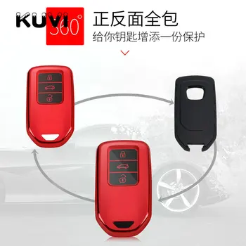 Soft TPU Auto Car Remote Key Shell Cover Holder For Honda XRV CRV Accord Crown Civiv Spirior Fit Jade Car Key Case Accessories
Soft TPU Auto Car Remote Key Shell Cover Holder For Honda XRV CRV Accord Crown Civiv Spirior Fit Jade Car Key Case Accessories