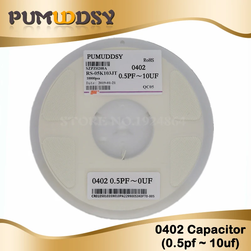 100 шт. 0402 smd конденсатор с алюминиевой крышкой Керамическая 10nf 100nf 1 мкФ 2,2 мкФ 4,7 мкФ 10 мкФ конденсаторы diy комплект 0.5pF-10 мкФ
100 шт. 0402 smd конденсатор с алюминиевой крышкой Керамическая 10nf 100nf 1 мкФ 2,2 мкФ 4,7 мкФ 10 мкФ конденсаторы diy комплект 0.5pF-10 мкФ