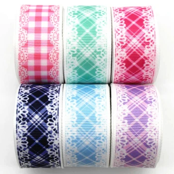 New 1 '25mm plaid lace ribbon 10 yards DIY handmade material tiara hair bow gift wrap bow Grosgrain ribbon
New 1 '25mm plaid lace ribbon 10 yards DIY handmade material tiara hair bow gift wrap bow Grosgrain ribbon