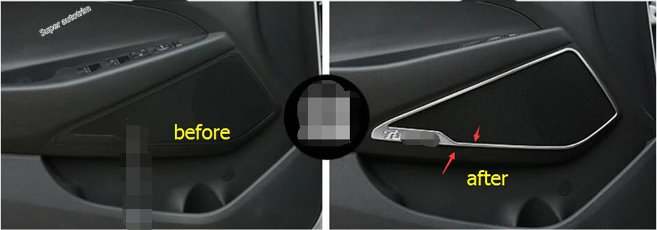 Lapetus Inner Car Door Audio Speaker Sound Cover Trim Kit 4 Pcs Accessories Interior Fit For Hyundai Tucson 2016 2017 2018 2019
Lapetus Inner Car Door Audio Speaker Sound Cover Trim Kit 4 Pcs Accessories Interior Fit For Hyundai Tucson 2016 2017 2018 2019