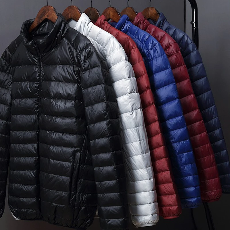 2020 Winter Fashion Brand Duck Down Jacket Men's Ultra Light Streetwear Feather Coat Packable Waterproof Warm Mens Clothing
2020 Winter Fashion Brand Duck Down Jacket Men's Ultra Light Streetwear Feather Coat Packable Waterproof Warm Mens Clothing