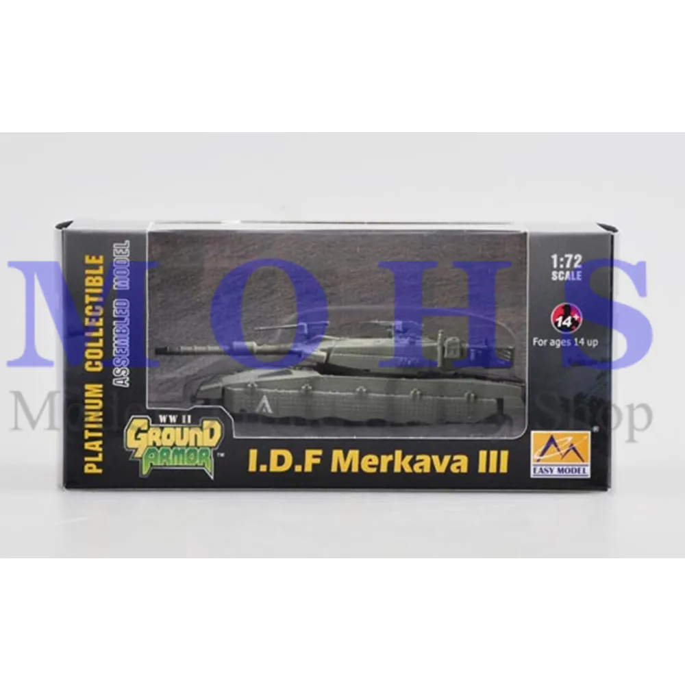EASY MODEL 35093 1/72 Assembled Model Scale Finished Model Scale Miniature Military Scale Tank Scale Vehicle I.D.F Merkava III
EASY MODEL 35093 1/72 Assembled Model Scale Finished Model Scale Miniature Military Scale Tank Scale Vehicle I.D.F Merkava III