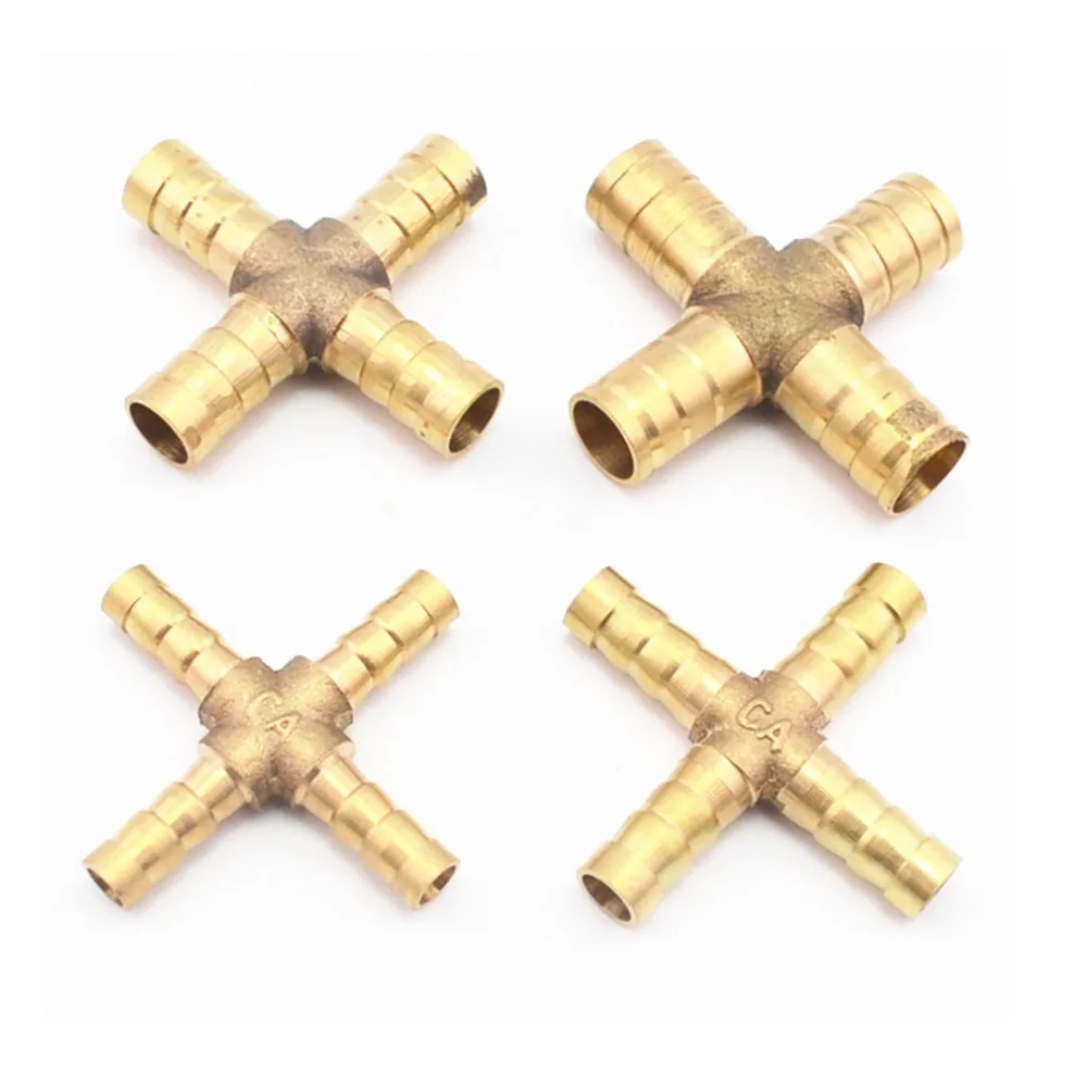 1pc 6-12mm Hose Barb 4 Ways Cross Shaped Brass Pipe Fitting Straight Copper Barbed Couple For Air Water Oil
1pc 6-12mm Hose Barb 4 Ways Cross Shaped Brass Pipe Fitting Straight Copper Barbed Couple For Air Water Oil