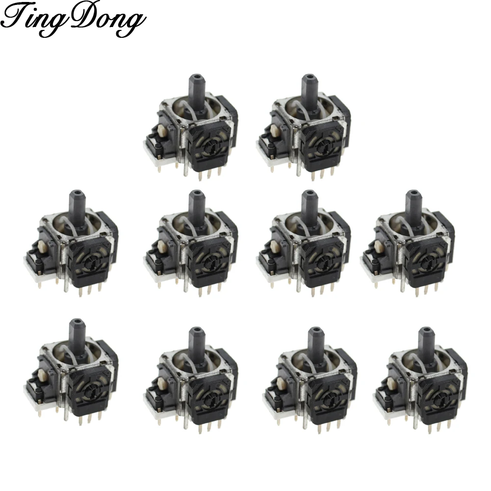 Replacement ALPS 3D Analog Joystick Axis Sensor 3 Pin with Thumbstick cap for Playstation 3 PS3 controller repair part
Replacement ALPS 3D Analog Joystick Axis Sensor 3 Pin with Thumbstick cap for Playstation 3 PS3 controller repair part