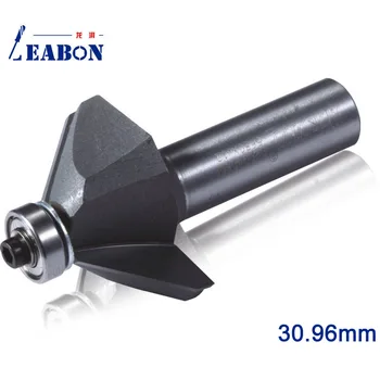 LEABON woodworking tools 30.96mm Diameter 45 degree bevel router blade milling cutter
LEABON woodworking tools 30.96mm Diameter 45 degree bevel router blade milling cutter