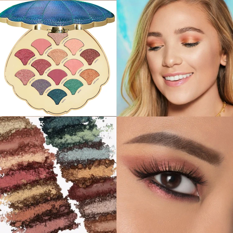 14 Color Mermaid Shell Eyeshadow Pallete Shimmer Matte Natural Pigmented Glitter Eyeshadow Palette Cosmetic TartooMakeup Palette
14 Color Mermaid Shell Eyeshadow Pallete Shimmer Matte Natural Pigmented Glitter Eyeshadow Palette Cosmetic TartooMakeup Palette