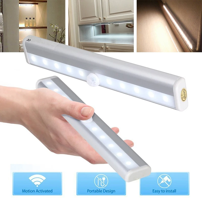 Digital Body Sense Led Lamps Under Cabinet Light Pir Motion Sensor Lamp Lighting Wardrobe Cupboard Closet Kitchen Night Lights
Digital Body Sense Led Lamps Under Cabinet Light Pir Motion Sensor Lamp Lighting Wardrobe Cupboard Closet Kitchen Night Lights