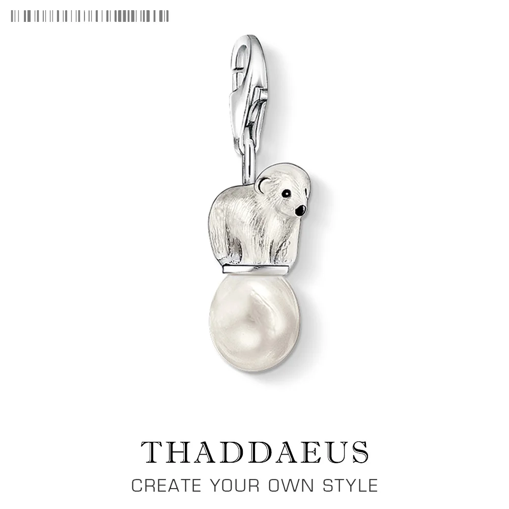 Women Jewelry Cute Polar Bear With Pearl Charm Pendant Accessories Bear Gift for Girls Animal Fit Bracelet Necklace Colliers
Women Jewelry Cute Polar Bear With Pearl Charm Pendant Accessories Bear Gift for Girls Animal Fit Bracelet Necklace Colliers