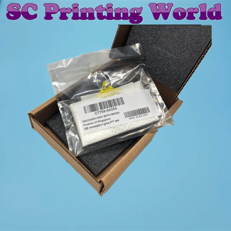 New and original encoder disk C7769-60254 for HP DesignJet 500 500PS 800 800PS 815 820 Encoder Disk
New and original encoder disk C7769-60254 for HP DesignJet 500 500PS 800 800PS 815 820 Encoder Disk