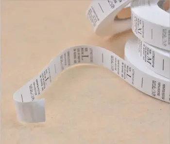 0486 care labels for clothes customized garment labels 1000pcs per roll clothing wash label instruction tag
0486 care labels for clothes customized garment labels 1000pcs per roll clothing wash label instruction tag