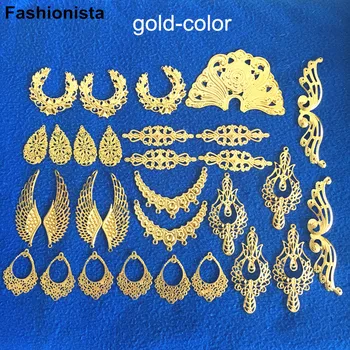 Gold-color Jewelry Findings,Metal Filigree Wings,Multi-loop Connectors,Phoenix Charms,Filigree Wraps,DIY Crafts Accessories
Gold-color Jewelry Findings,Metal Filigree Wings,Multi-loop Connectors,Phoenix Charms,Filigree Wraps,DIY Crafts Accessories