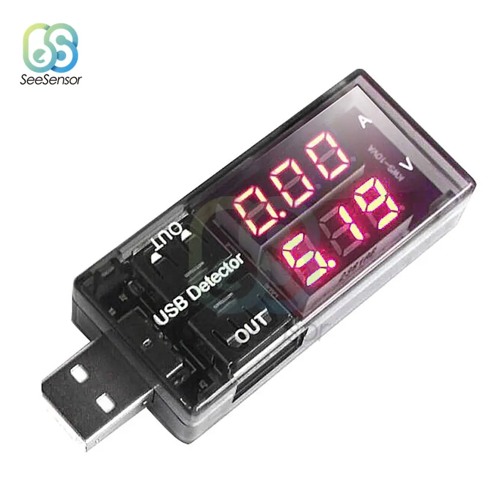 USB Charger Doctor Current Voltage Charging Detector Mobile Power Battery Tester Voltmeter Ammeter Voltage Meter Ammeter
USB Charger Doctor Current Voltage Charging Detector Mobile Power Battery Tester Voltmeter Ammeter Voltage Meter Ammeter