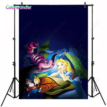 Fairy Tale World Kids Background for Photography Little Girl Alice with Cat and Rabbit 5x7ft Alice in Wonderland Night Backdrops
Fairy Tale World Kids Background for Photography Little Girl Alice with Cat and Rabbit 5x7ft Alice in Wonderland Night Backdrops