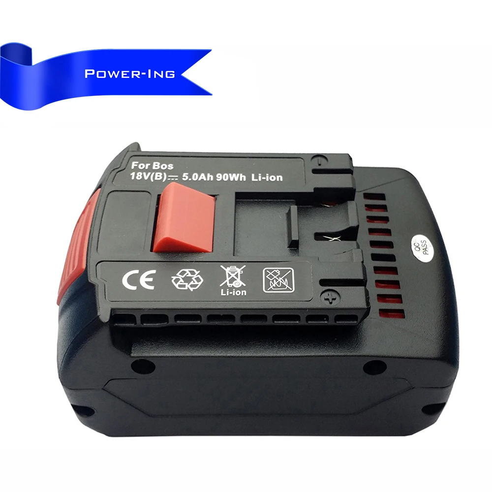 High quality 18v 5ah power tool replacement battery for BOSCH BAT609 BAT609G BAT610G BAT618 BAT618G BAT619 BAT619G
High quality 18v 5ah power tool replacement battery for BOSCH BAT609 BAT609G BAT610G BAT618 BAT618G BAT619 BAT619G