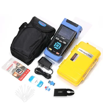 QX45 SM OTDR 1310nm/1550nm 32/30dB Touch Screen Optical time domain reflectometer with 10km VFL English, Spanish, Portuguese
QX45 SM OTDR 1310nm/1550nm 32/30dB Touch Screen Optical time domain reflectometer with 10km VFL English, Spanish, Portuguese