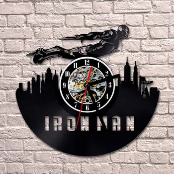 2019 Saat Horloge Murale Ironman Vinyl Wall Clock Design Watch Hollow 3d Decorative Hanging Vintage Cd Reocrd Clocks Home Decor
2019 Saat Horloge Murale Ironman Vinyl Wall Clock Design Watch Hollow 3d Decorative Hanging Vintage Cd Reocrd Clocks Home Decor