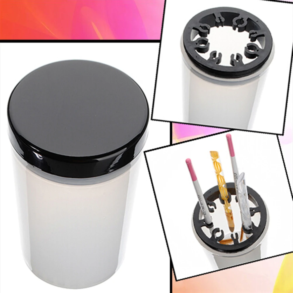8 Holes UV Acrylic Gel Pen Pot Cleanser Cup Equipment Bottle Tools Nail Art Manicure Brush Cleaner Plastic Holder Case
8 Holes UV Acrylic Gel Pen Pot Cleanser Cup Equipment Bottle Tools Nail Art Manicure Brush Cleaner Plastic Holder Case
