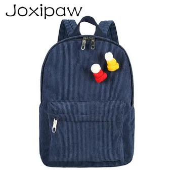 2018 Women Corduroy Backpacks Female School bags Backpack for College Students Mochila for Teenagers Girls Rucksack Travel packs
2018 Women Corduroy Backpacks Female School bags Backpack for College Students Mochila for Teenagers Girls Rucksack Travel packs