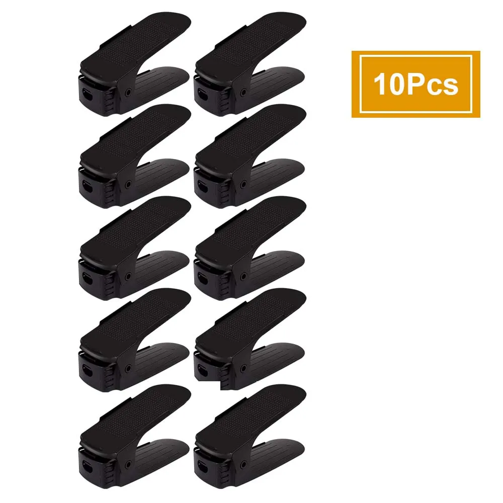 10PCS Detachable Shoe Rack Double Shoes Organizer Adjustable Storage Holders Living Room Plastic Shoebox Shoe Storage Shelf
10PCS Detachable Shoe Rack Double Shoes Organizer Adjustable Storage Holders Living Room Plastic Shoebox Shoe Storage Shelf