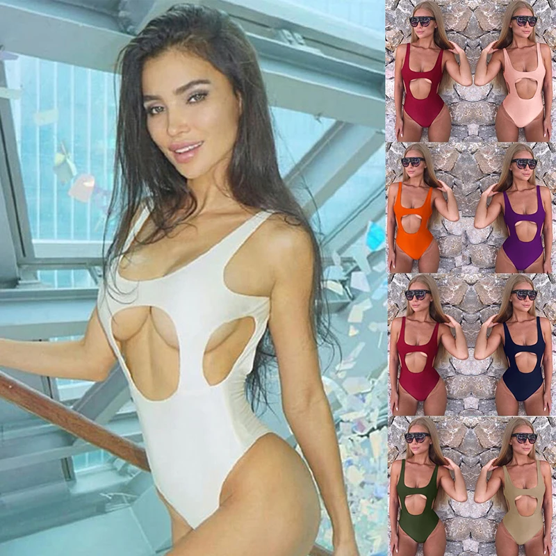 ZAFILLE Sexy Hollow Out One Piece Swimsuit Solid Bathing Suit Women Beachwear Bikini Swimwear Women Maillot De Bain Femme 2019
ZAFILLE Sexy Hollow Out One Piece Swimsuit Solid Bathing Suit Women Beachwear Bikini Swimwear Women Maillot De Bain Femme 2019
