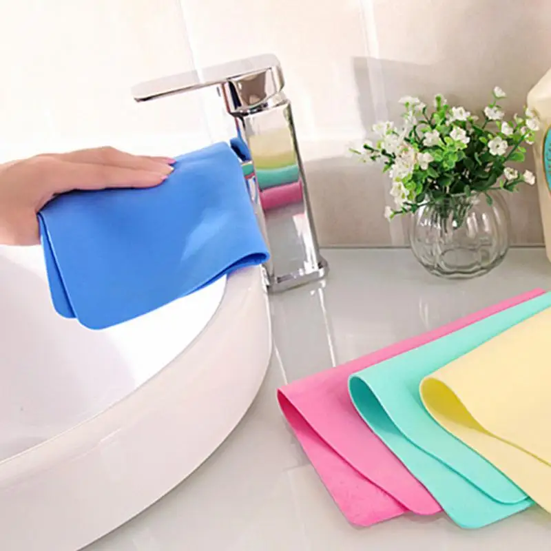 1Pc Multifunction Cleaning Towel Super Absorption Carwash Care Cleaning Cloths Synthetic Suede Towel for Dry Hair Kitchen 2 Size
1Pc Multifunction Cleaning Towel Super Absorption Carwash Care Cleaning Cloths Synthetic Suede Towel for Dry Hair Kitchen 2 Size