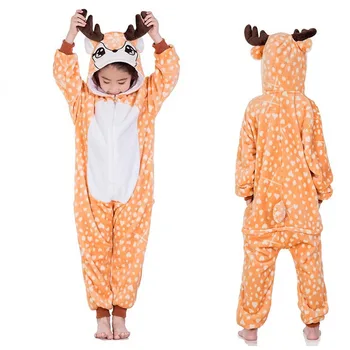 Kids Animal Onesies Lion Deer Fox Kigurumi Flannel Warm Soft Sleep Suit Boy Girl Festival Christmas Party Funny Cartoon Pajamas
Kids Animal Onesies Lion Deer Fox Kigurumi Flannel Warm Soft Sleep Suit Boy Girl Festival Christmas Party Funny Cartoon Pajamas