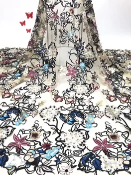3d Flower Llace Fabrics African Tulle Lace Fabrics With Beads French Mesh Tulle Lace Fabric For Women Wedding Dress ML7966
3d Flower Llace Fabrics African Tulle Lace Fabrics With Beads French Mesh Tulle Lace Fabric For Women Wedding Dress ML7966