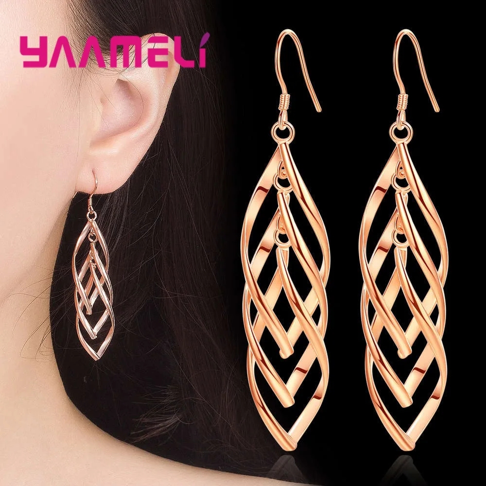 Big Sale New Fashion Long Tassel Earrings Twisted Rhombus Geometric Drop Dangle Statement Earrings Fashion Jewelry Bijoux
Big Sale New Fashion Long Tassel Earrings Twisted Rhombus Geometric Drop Dangle Statement Earrings Fashion Jewelry Bijoux