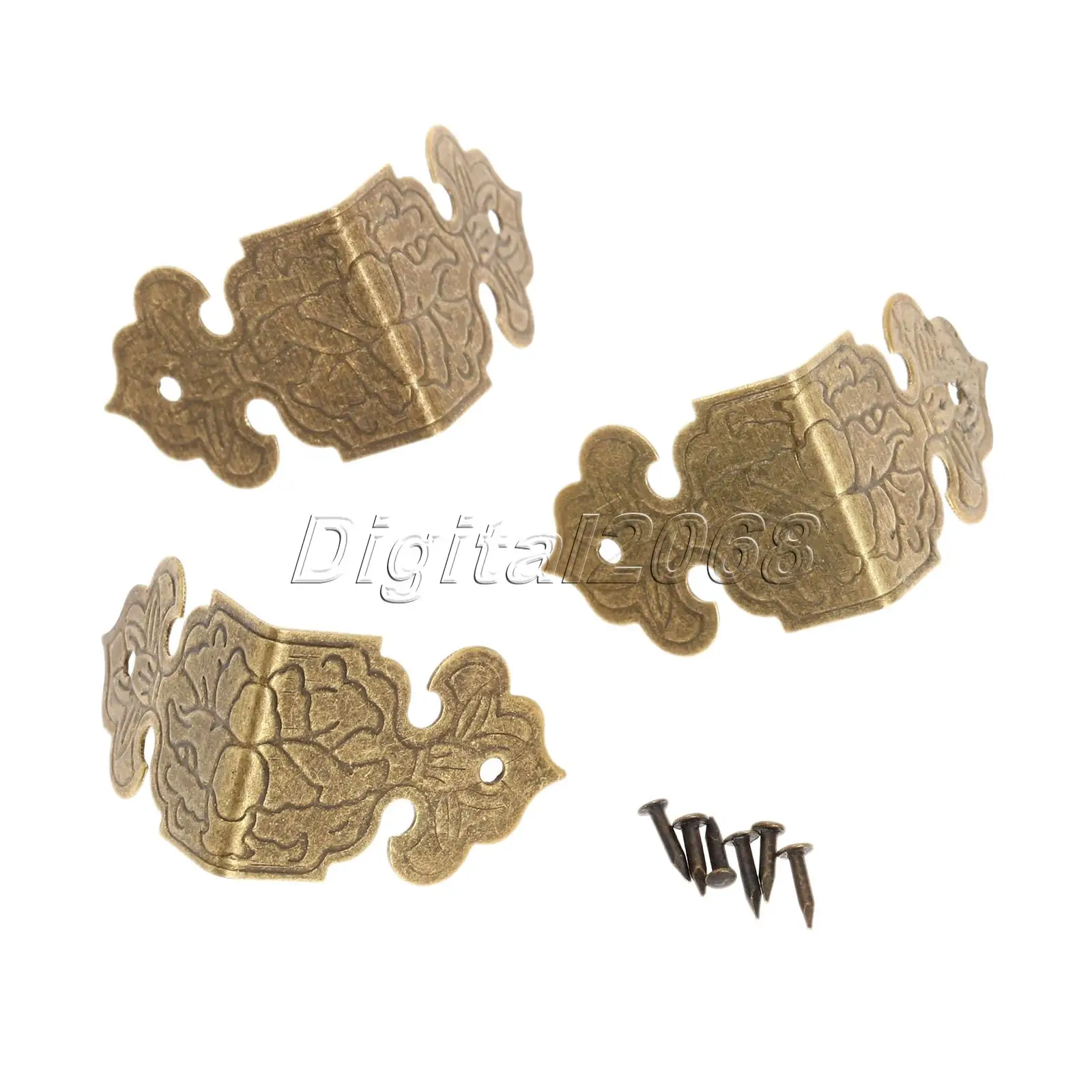 Hot Selling 12pcs Iron Bronze/Golden Decorative Jewelry Chest Wine Gift Box Wood Table Desk Corner Edge Protector 25 x 25mm
Hot Selling 12pcs Iron Bronze/Golden Decorative Jewelry Chest Wine Gift Box Wood Table Desk Corner Edge Protector 25 x 25mm