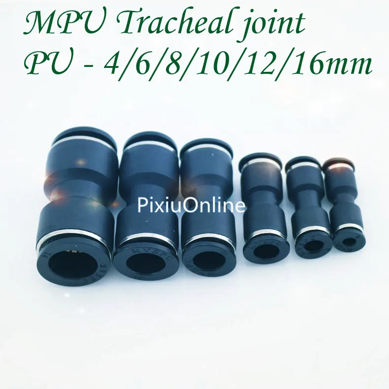 1PCS YT290 PU - 4/6/8/10/12/16 Pneumatic fitting Tracheal joint Through joint Quick connector push in Pipe joint MPU
1PCS YT290 PU - 4/6/8/10/12/16 Pneumatic fitting Tracheal joint Through joint Quick connector push in Pipe joint MPU