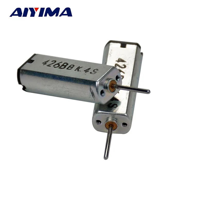 AIYIMA 10pcs/lot 3-3.7V Magnetic Mini High Speed Motor 5*7MM*19MM Moteur For Home Smart DIY With Good Quality In Stock
AIYIMA 10pcs/lot 3-3.7V Magnetic Mini High Speed Motor 5*7MM*19MM Moteur For Home Smart DIY With Good Quality In Stock